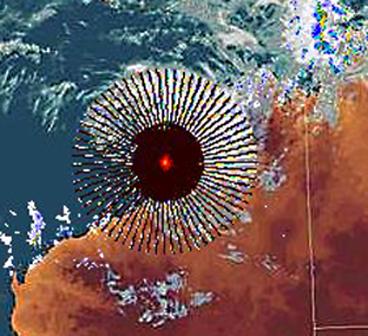 Huge rings appear over Australia, is HAARP involved? 7 22012010 1 2 WeatherRadarAu
