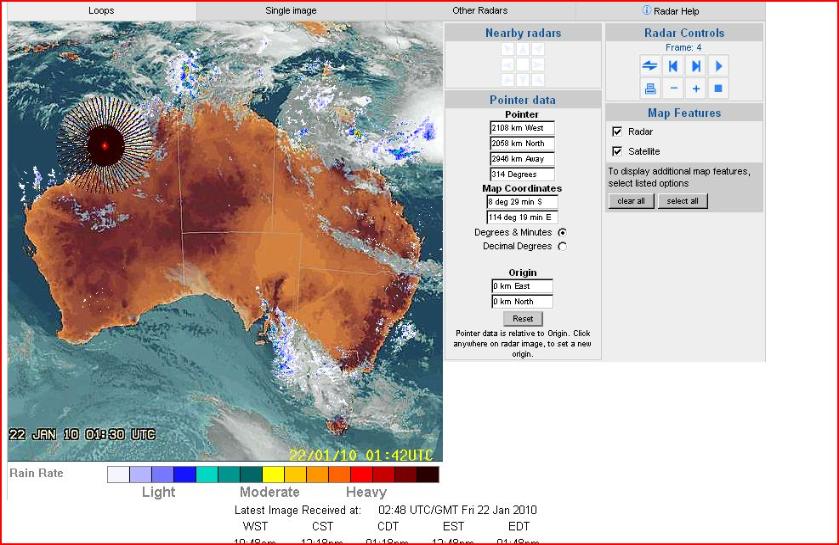 Huge rings appear over Australia, is HAARP involved? 8 22012010 1