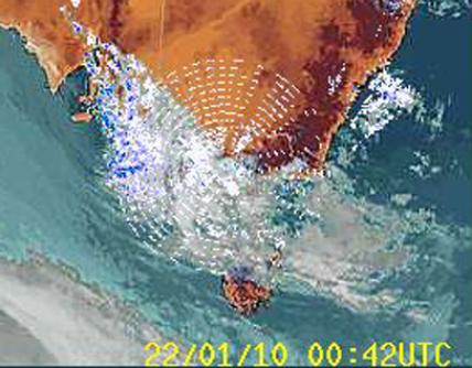 Huge rings appear over Australia, is HAARP involved? 11 22012010 2 22Jan 2010 1000h