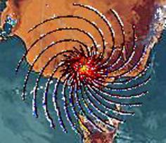Huge rings appear over Australia, is HAARP involved? 25 Melbourne 2010 0219