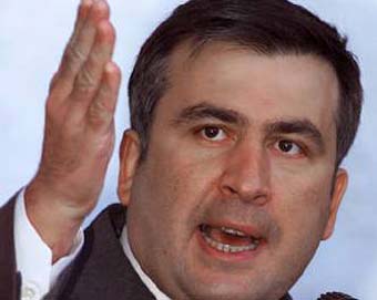 Vicious Criminal Georgia’s President Mikheil Saakashvili persistently tries to defame Russia globally 1 saakashvili 200610092334120