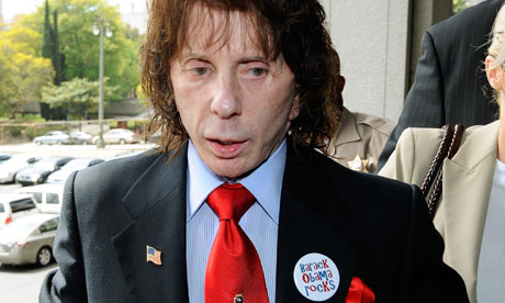 Phil Spector arrested for murdering Lana Clarkson 1 Phil Spector arrives at c 002