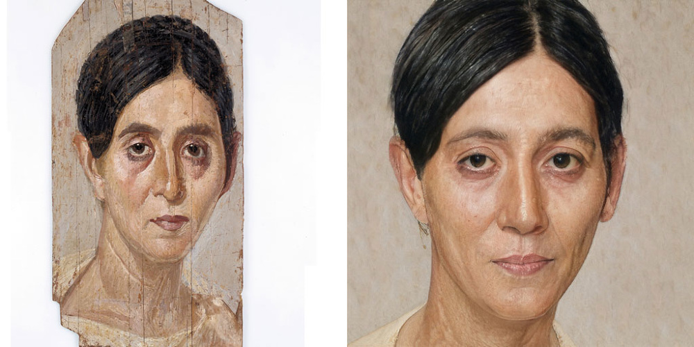 Black SJWs meltdown on Twitter after white Nefertiti reconstruction revealed 30 Mummy portrait Elderly woman FINAL 1000