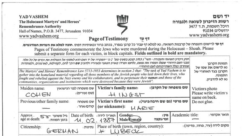 Israel's Yad Vashem Admits List of "Holocaust Victims" Isn't "Accurate" 2 tuVg2Ps