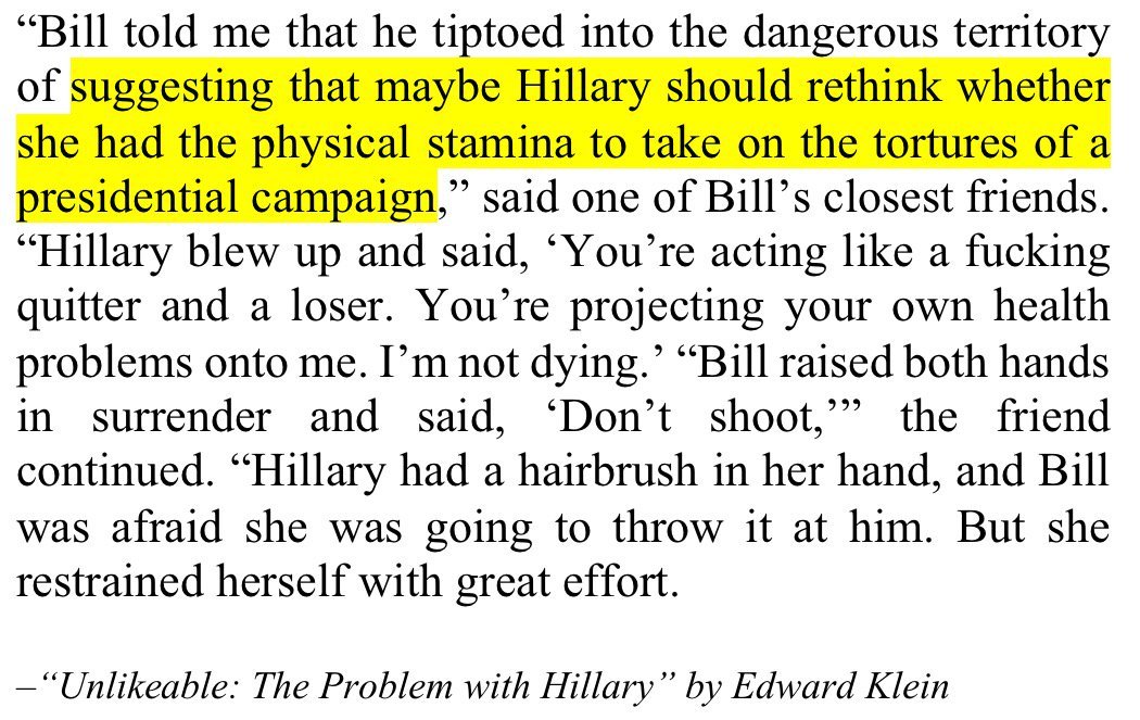 Bill Clinton Thought Hillary Was Too Sick to Run for President 3 vN4pvoM