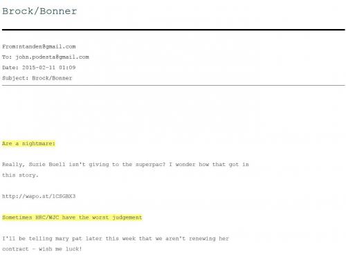 Sometimes Bill and Hillary Clinton Have the Worst Judgment - Wikileaks 3 wTbzC7h