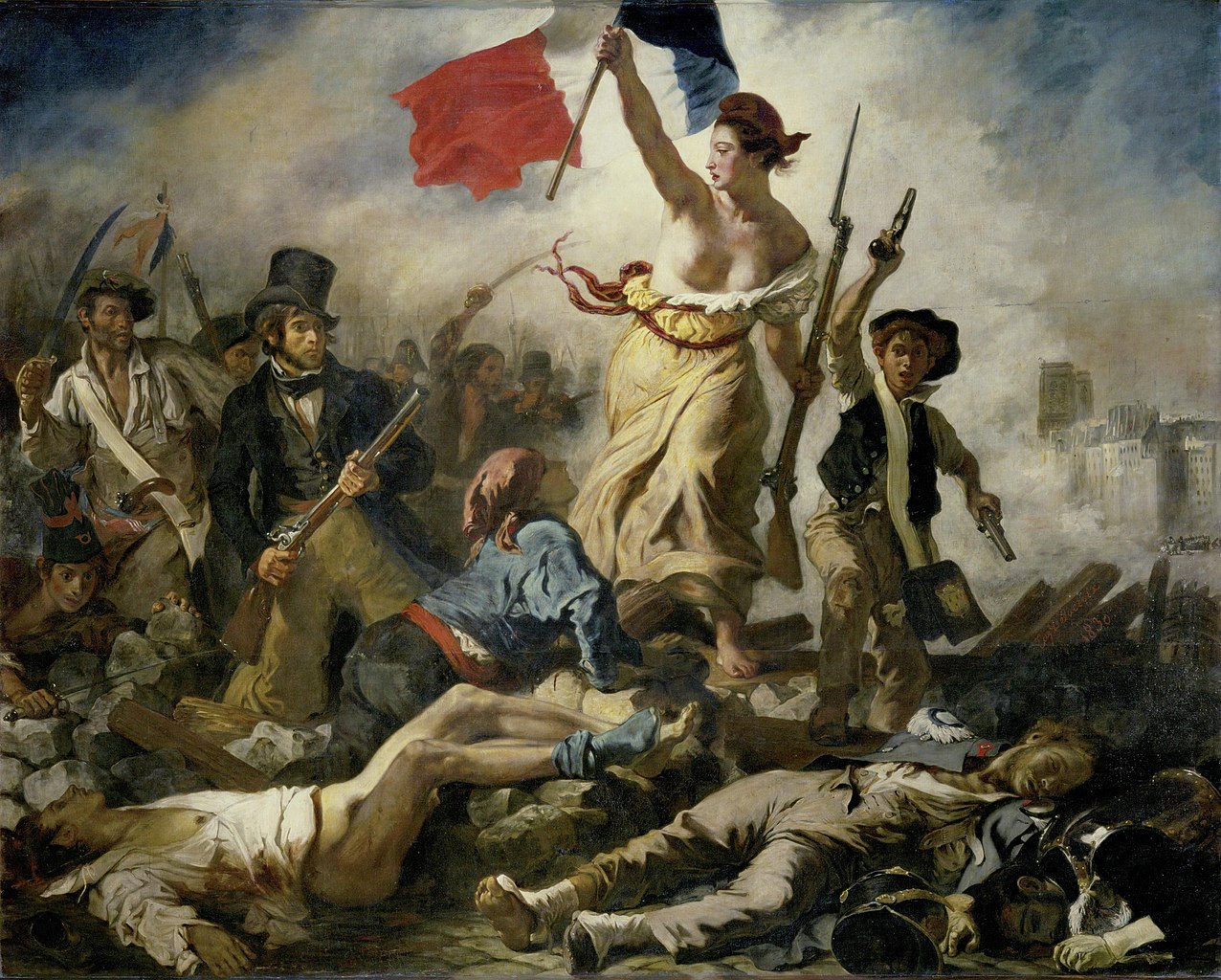 Macron Mobilizes ALL Its Last Reserves to Paris on Saturday 2 1276px Eug%C3%A8ne Delacroix Le 28 Juillet. La Libert%C3%A9 guidant le peuple
