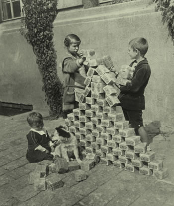 Food prices to rise 90% 2 children playing with money