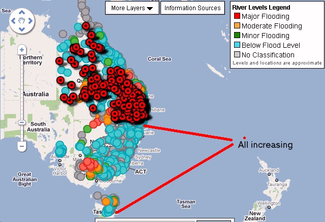 Huge rings appear over Australia, is HAARP involved? 34 screenflood
