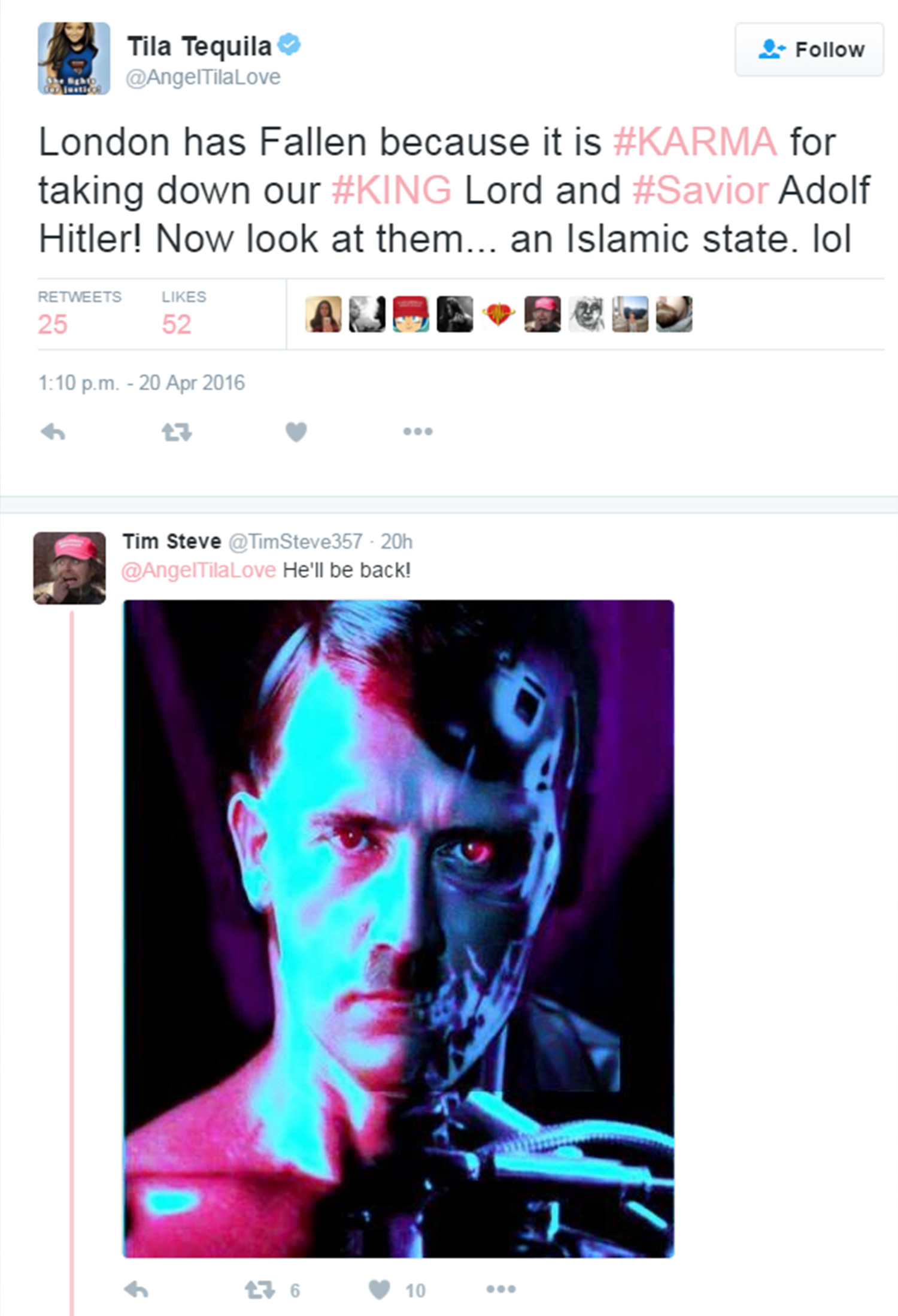 Nazi Asian girl Tila Tequila happy she's pregnant with second half-White child 15 2814065.main image
