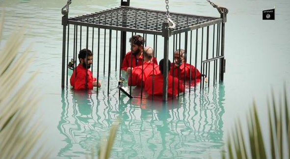 Pope Francis Compares Catholics to ISIS, Defends Islam When Asked About Beheaded French Priest 1 isis drowning