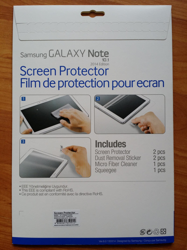 Samsung Galaxy Note 2014 P600 vs P605 vs Note Pro P905 - Tablet War 15 Samsung Note 2014 Screen Protector2
