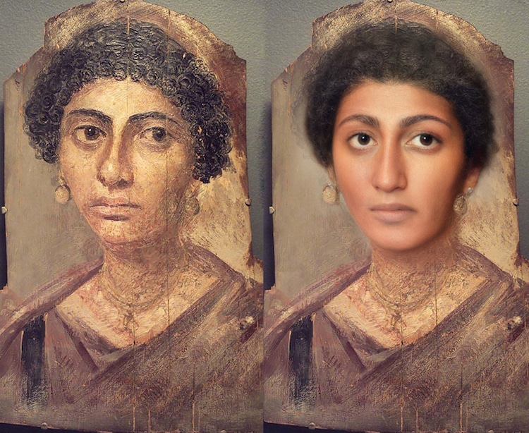 Black SJWs meltdown on Twitter after white Nefertiti reconstruction revealed 29 Fayum Mummy Portraits Remake 2